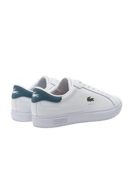 Zapatillas Lacoste Powercourt en blanco para hombre