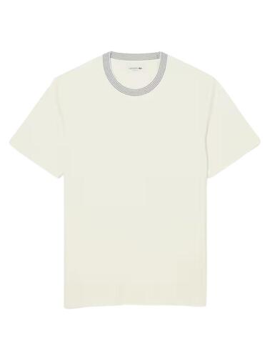 Camiseta Lacoste bordada de manga corta para hombre