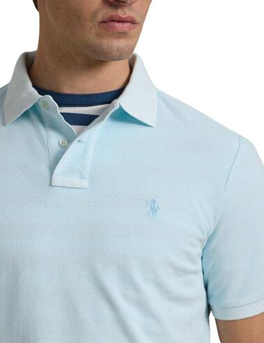 Polo de Polo Ralph Lauren de piqué custom slim fit de hombre