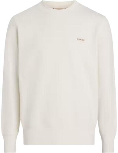 Sudadera Calvin Klein básica de cuello redondo de hombre