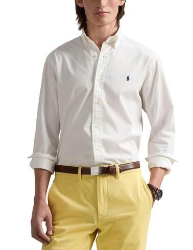 Camisa Polo Ralph Lauren de hombre Custom Slim Fit de sarga