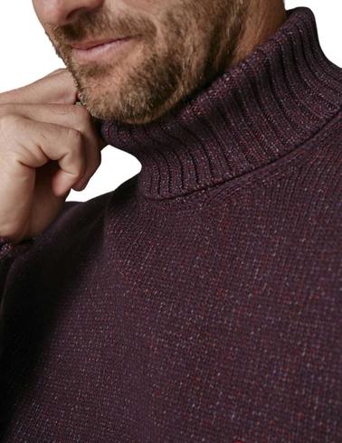 Jersey con lana cuello alto - Hombre
