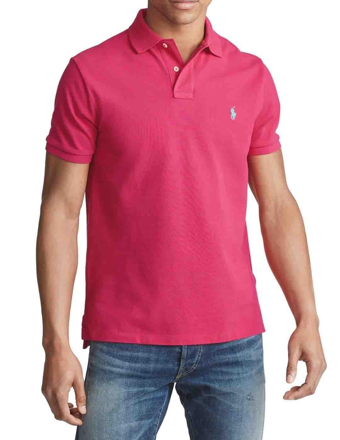 Polo de Polo Ralph Lauren de piqué custom slim fit homb